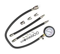 Set completo per pressione del cilindro automobilistico Adattatori da 12mm 14mm 18mm Doppi intervalli Tester compressione manometro Automotive