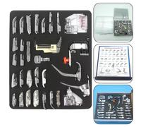 Set completo piedi pressa macchina da cucire 32 pezzi per tutti i livelli di abi