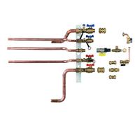 Set completo raccordi valvole tubi per collegamento idraulico Daikin EKHYMNT1A