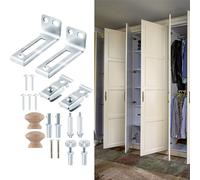 Set Completo Ricambi per Riparazione e Ottimizzazione Porte Scorrevoli Bifold