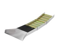Set Completo Ricerca Dell'oro, Impianto Portatile per Ricerca Dell'oro | Canaletta in Lega Alluminio Set Completo, 19 pcs Lega di Alluminio Pieghevole, 127 cm, per Ricerca Dell'oro in Fiumi