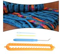 Set completo sciarpa a maglia con aghi esplora le tue abilità creative di magli