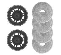 Set completo Set di 4 panni Mocio 2 supporti per Dreame L20 / L10s / L10s Pro