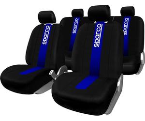 Set completo SPC1011 coprisedili blu per auto universali anteriori e posteriori