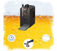 Set completo - Spillatore birra con pompa a membrana - JET 30K, dispenser birra, macchina per birra 1-linea, 30 litri/h NC Adattatore