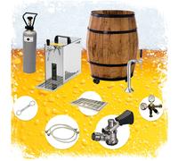 Set completo Spillatore birra, Dispenser birra, Macchina per birra - mobile BARRIQUE da 30 l/h Type G