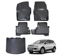 Set completo tappetini e fodera cargo per Ford Escape 2013-2019, tutte le con...