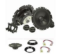 Set compo Pioneer TSG170C adatto per Fiat Panda 2003-2012 sistema porta anter...