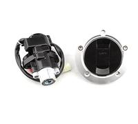 Set Composto da Blocchetto di accensione, Tappo del Serbatoio, Coperchio del Serbatoio, Serratura della Sella e Chiave per motociclette Suzuki SFV650, SV1000, 1000S.