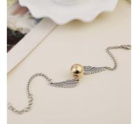 Set composto da collana e bracciale con il Boccino d'Oro dei Doni della Morte (2 pezzi).