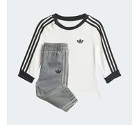 Completo Denim Long Sleeve Tee Kids White / Black 18-24M