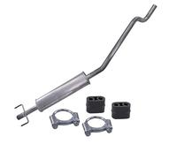 Set composto da Silenziatore centrale + materiale di montaggio 40191943 Compatibile con: OPEL ASTRA G Caravan, ASTRA G CC, ASTRA G CLASSIC Caravan, ASTRA G Stufenheck, ASTRA H, ASTRA H GTC