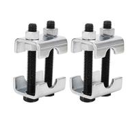 Set Compressore per Molle Elicoidali, Strumento Distanziatore per Molle Elicoidali, Compressore per Ad Altezza Regolabile in Acciaio al Carbonio con Doppie Selle, Sollevamento o Abbassamento