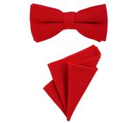 Set Con Fazzoletto E Papillon Regolabile Giacca Da Sposa