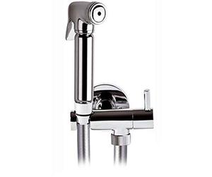 SET CON IDROSCOPINO e FLESSIBILE e SUPPORTO OTTONE LUX Cromato