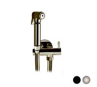 SET CON IDROSCOPINO + FLESSIBILE + SUPPORTO OTTONE TONDO- Nichel spazzolato- ...