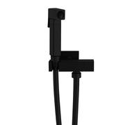 SET CON IDROSCOPINO + FLESSIBILE + SUPPORTO QUADRO OTTONE- Nero Opaco- Remer-...