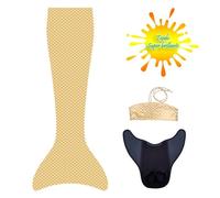 Set con pinne e bikini Aquaris Sunny