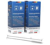 Set Con Spazzola E Bosch Decalcificante per Macchina da Caffè 311864 TZ60002