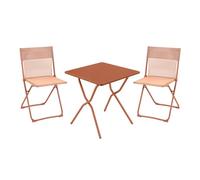 Set con Tavolo e 2 sedie BALCONY 64 x 70 cm colore Canyon LaFuma