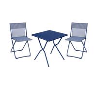 Set con Tavolo e 2 sedie BALCONY 64 x 70 cm colore Indigo LaFuma