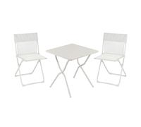 Set con Tavolo e 2 sedie BALCONY 64 x 70 cm colore Seigle LaFuma