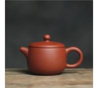 Set Con Teiera Kung Fu Tè Latte Oolong Set Da Cerimonia Del Artista Fatto A Mano Chaozhou Zhu Ni Teiera Bocca Grande Preferiti Bollitore Set Da Tè Portatile(Type-A)