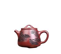 Set Con Teiera Pentola Fatta A Mano Minerale Grezzo Sangue Drago Sabbia Fango Bollitore Zisha Set Da Tè Decorazione Per Il Regalo Teiera In Argilla Viola 250 Ml Set Da Tè Portatile