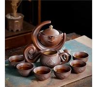 Set Con Teiera Set Da Tè Portatile In Ceramica Viaggio All'aperto, Vaso Pomeridiano, Stoviglie, Tazze In Porcellana, Regalo Per Un Amico Set Da Tè Portatile(Type-B)