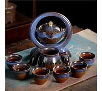 Set Con Teiera Set Da Tè Portatile In Ceramica Viaggio All'aperto, Vaso Pomeridiano, Stoviglie, Tazze In Porcellana, Regalo Per Un Amico Set Da Tè Portatile(Type-E)