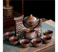 Set Con Teiera Set Da Tè Portatile In Ceramica Viaggio All'aperto, Vaso Pomeridiano, Stoviglie, Tazze In Porcellana, Regalo Per Un Amico Set Da Tè Portatile(Type-C)