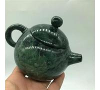 Set Con Teiera Set Di Teiere Articoli Per Il Tè Medicina King Stone Giade Magnetiche Teiere Kung Fu Teasets Teiera Di Giada Verde Naturale Salute Gongfu Set Da Tè Portatile(Type-B)