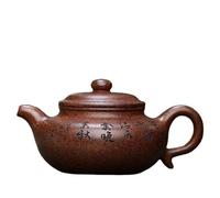 Set Con Teiera Set Di Teiere Set Da Tè Kung Fu Fatto A Mano Con Teiera Minerale Grezza 400 Ml Master's Pure In Terracotta Viola Vintage Set Da Tè Portatile