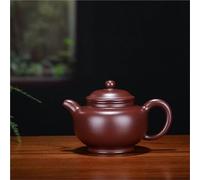 Set Con Teiera Set Di Teiere Vaso Di Bellezza Fatto A Mano Minerale Grezzo Viola Zhu Bollitore Fango Zisha Set Tè Caffè Forniture Bicchieri 250ml Elegante Teiera Argilla Set Da Tè Portatile