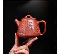 Set Con Teiera Teiera Yixing Con Filtro In Argilla Viola Personalizzato Infusore Per Bellezza Set Tè Per La Casa 1 Pz 280 Ml Paletta Pietra Dipinta A Mano Set Di Teiere