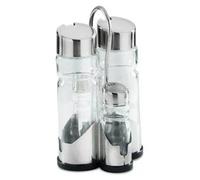 Set condimento 4 pz (10,9x10,5x18,3cm) Menage IDEALE Cromo AXOL4