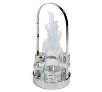 Set condimento 4 pz (12x24cm) Menage Cromo 12530000IVV