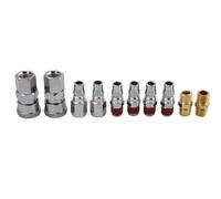 Set Connettore 10Pcs 0.6cm Linea Tubo Compressore Montaggio Accoppiatore Sgancio