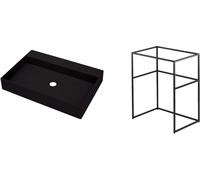 Set consolle Deante Correo CKC_N60A, lavabo Deante Correo CQR_NU6S