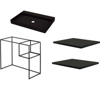 Set consolle Deante Correo CKC_N90A, lavabo Deante Correo CQR_NU6S, CBL_N30B