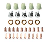 SET Consumabili da 35 pezzi per Torcia al plasma | PT-80 per Saldatura Ricambio
