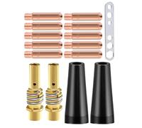 Set Consumabili per Saldatura per 15AK per Torcia MIG con Punte di Contatto e Ug