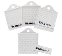 Set conta perline Beadsmith - 4 vassoi in misure assortite da 3 a 8 mm - Cursore regolabile per quantit impostate - Utilizzabile per contare, or