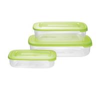 Tontarelli Set 3 Contenitori Frigobox Alimenti Rettangolari