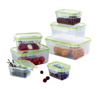 Set Contenitori GOURMETmaxx Klick-it 14 Pezzi Trasparenti Microonde