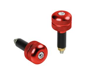 SET CONTRAPPESI BILANCIERI STABILIZZATORI UNIVERSALI PER MOTO MOTORE ROSSO LAMPA