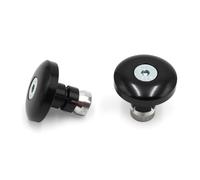 Set Contrappesi Manubrio V Parts Alluminio 13.5mm Nero per Moto