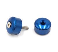 Set Contrappesi Manubrio V Parts Alluminio Azzurro per Moto Ricambi Motorino