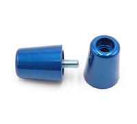 Set Contrappesi Manubrio V Parts Alluminio Kawasaki Azzurro per