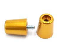 Set contrappesi manubrio V PARTS alluminio oro